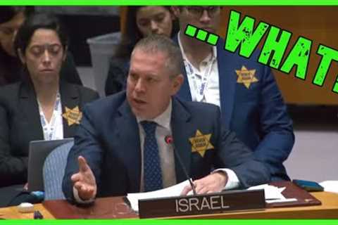 Israel Wears Yellow Stars At UN, Plays VICTIM As It Obliterates Gaza | The Kyle Kulinski Show