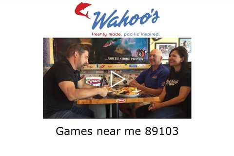 Games near me 89103 - Wahoo's Tacos Restaurant - Good Food, Games & Drinks