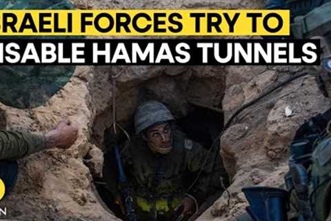 Israel-Palestine War : Israel targets Hamas tunnels after encircling Gaza City | WION Originals