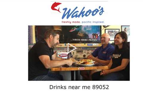 Drinks near me 89052 - Wahoo's Tacos Restaurant - Good Food Games & Drinks