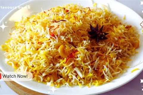 Elevate Your Cooking with Zafrani Pulao : Aromatic Saffron Rice Recipe