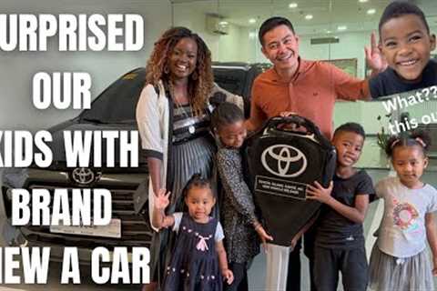 Emotional Surprise as we get a brand new car!!!Their reaction will melt your heart | ambw