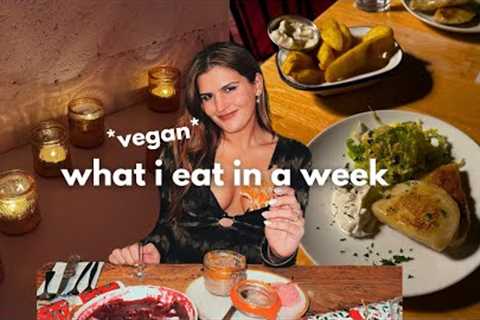 (anti food waste) vegan what i eat in a week