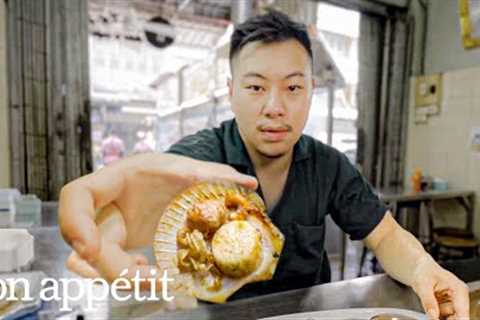 Bangkok''s Can''t-Miss Michelin Star Street Food: Grilled Scallops at Elvis Suki | Bon Appétit