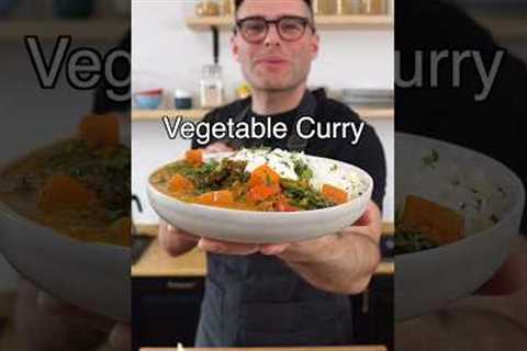 Vegetable Curry (healthy & easy dinner idea)