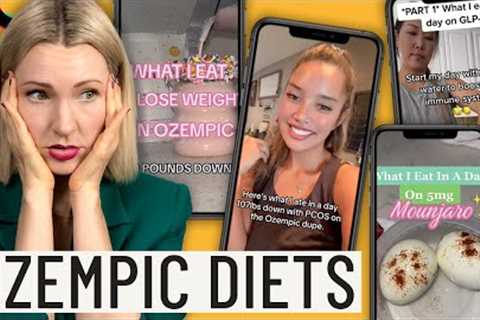 Dietitian Reviews Popular OZEMPIC Diet What I eat In a Day (Harmful or Helpful?!)