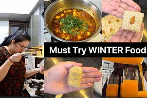 Truth of Our New House🏡 Delicious Winter Recipes | Til Barfi, Paneer Tamatarwala, Tilbugga Recipe