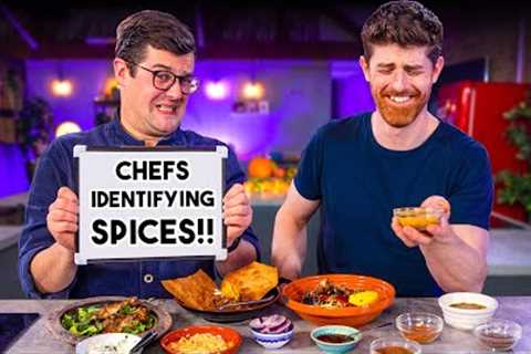 2 Chefs Try to Identify Spices by Taste | Sorted Food