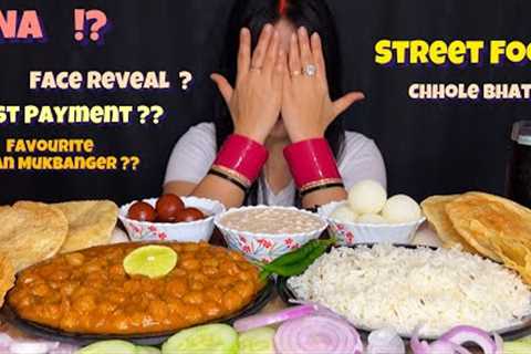 QNA video | Eating Chole Bhature | Jeera Rice | Rasgulla | Gulab Jamun | Street Food | MUKBANG ASMR