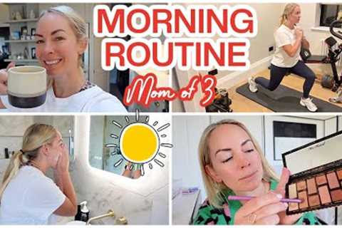 Realistic Morning Routine ☀️ Mom of 3 ~ School Morning