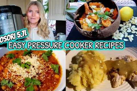 6 MUST TRY RECIPES IN THE COSORI 5.7L PRESSURE COOKER! AD