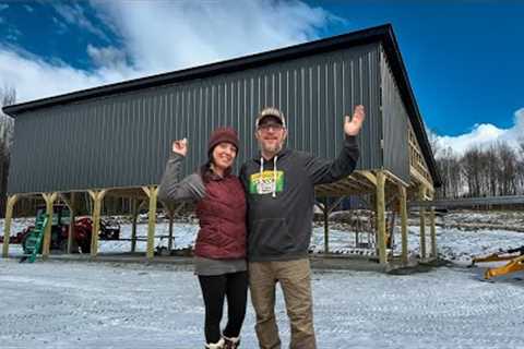 Here We GO!!! Starting the Next Phase of Our OFF GRID Post & Beam Barn