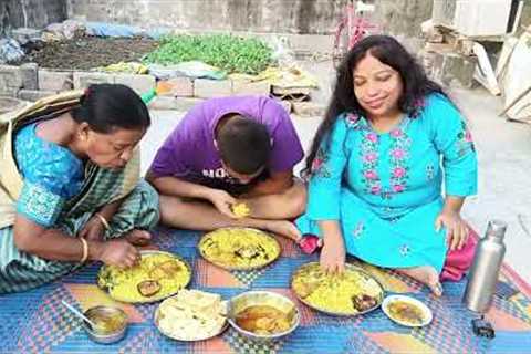 Big Bites Mukbang Asmr Indian.Khichdi Begun vaja.Eating Show.Bengali Eating show.Bengali Food videos