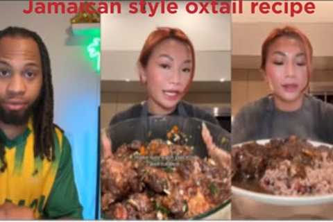 She makes oxtail better than Jamaicans 😱?! Somebody come look at this oxtail recipe.￼