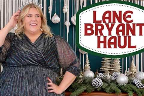 Plus Size Try On Haul from Lane Bryant | Holiday Dresses & More!