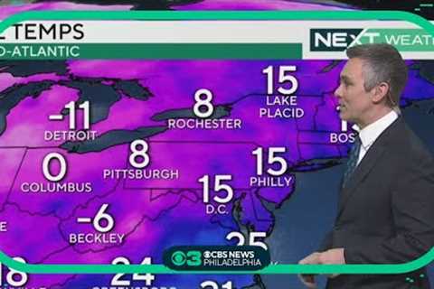 NEXT Weather: Icy roads in Philadelphia region Tuesday night
