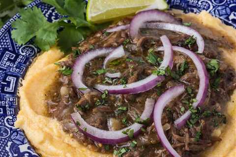 Beef Chili Verde Made in the Slow Cooker