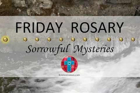 Friday Rosary • Sorrowful Mysteries of the Rosary 💜 February 2, 2024 VIRTUAL ROSARY - MEDITATION