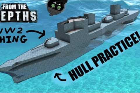 Let''s Attempt A Realistic-ish Hull! 🤪 Let''s Build, From the Depths