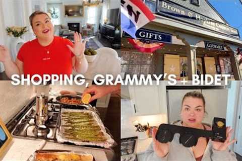 country store shopping, watching grammy’s + installing a bidet *lol* | day in my life vlog