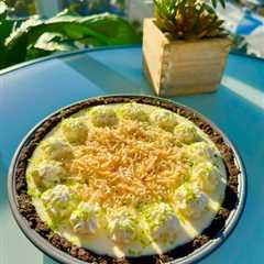 Key Lime Coconut Pie with Oreo Crust