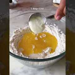 * EGGLESS & NO YEAST* DONUT RECIPE | HOW TO MAKE DONUT AT HOME #shorts