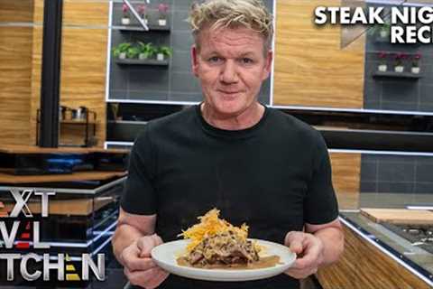 Gordon Ramsay Makes a Simple & Quick Steak Dinner
