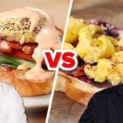 Gordon Ramsay Vs. J-Hope: Who Makes The Best Breakfast Sandwich? • Celebrity Recipe Royale