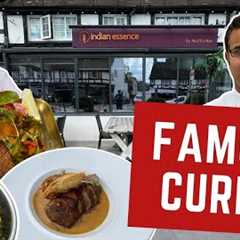 Reviewing a FAMOUS CELEBRITY CHEF INDIAN RESTAURANT!