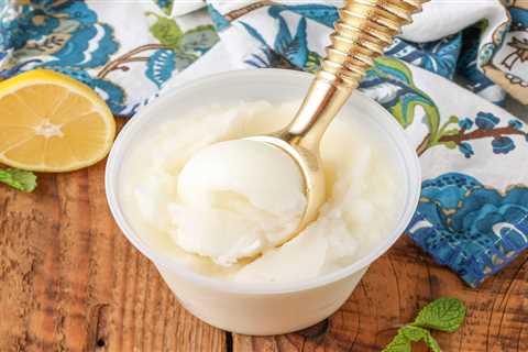 Lemon Sorbet