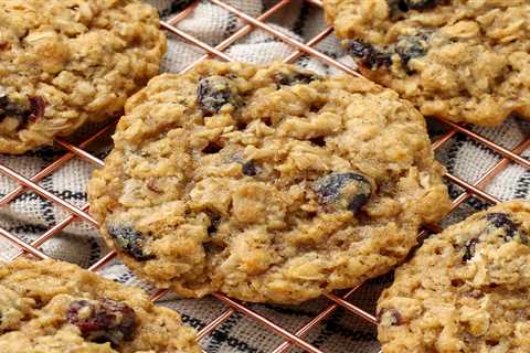 Cranberry Orange Oatmeal Cookies