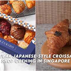 Popular Taiwanese Croissant Brand Hazukido Is Opening In Singapore