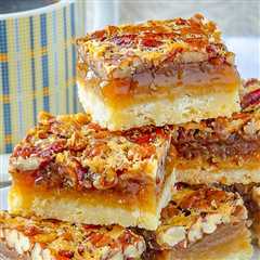 The Best Pecan Pie Bars. So easy to make!