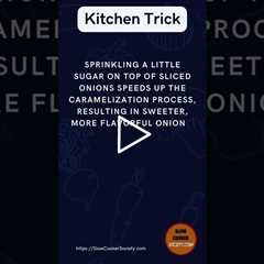 Caramelization Shortcut: Onion Sweetening 🧅🍬