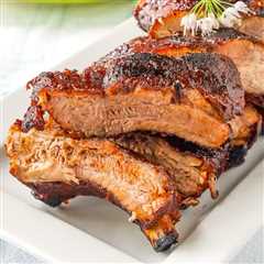 Make Ahead Ribs. Braised then grilled!