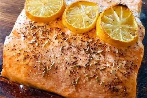 Cedar Plank Salmon