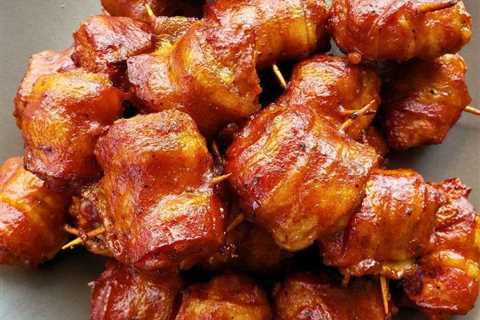 Bacon Wrapped Sausage Roll-Ups