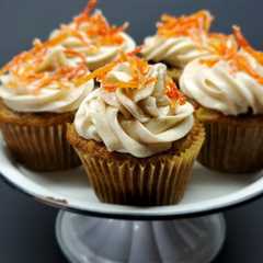 Carrot Cake Cupcakes with Spiced Cream Cheese Frosting - Wicked Handy