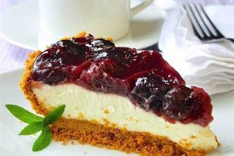 No Bake Cherry Cheesecake Pie