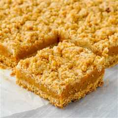 Brown Sugar Shortbread Caramel Bars