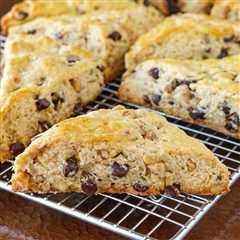 Chocolate Chip Walnut Scones