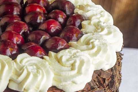 Double Chocolate Black Forest Cake