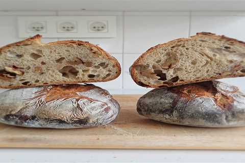 High rye levain loaves