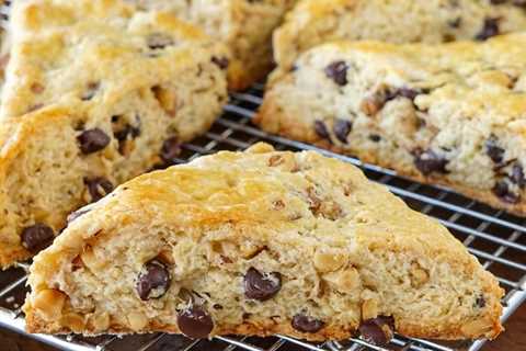 Chocolate Chip Walnut Scones