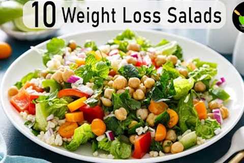 10 Healthy Salad Recipes | Diabetic Friendly Recipes | Weight Loss Recipes | Indian Salad Recipes