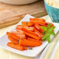 Honey Roasted Carrots with Mint