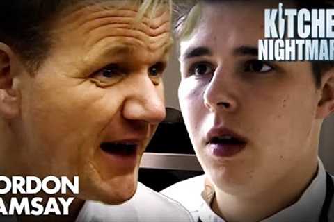 Wannabe Chef Feeds Gordon Rancid Scallops | Kitchen Nightmares UK | Gordon Ramsay