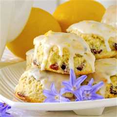 Lemon Cranberry Scones