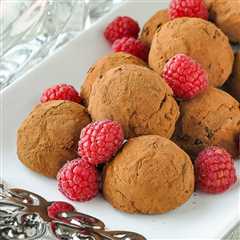 Raspberry Chocolate Truffles