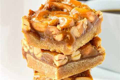 Honey Cashew Cookie Bars